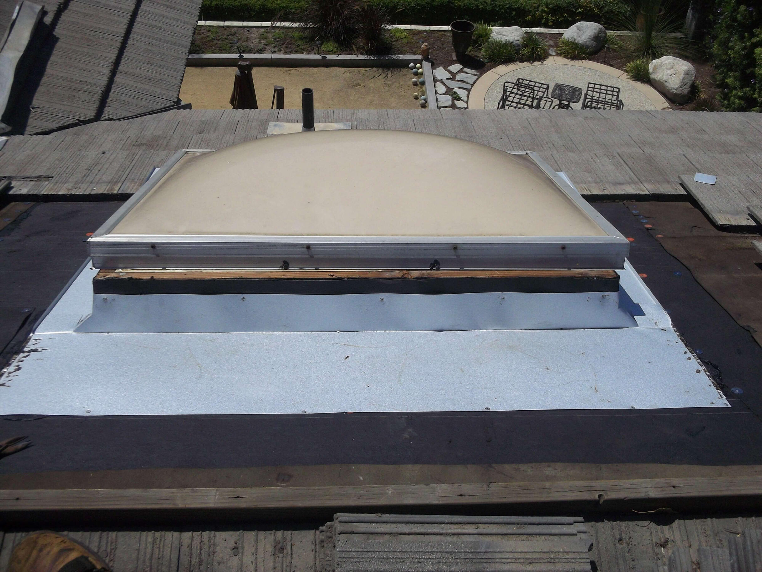 skylight installation flashing replacement